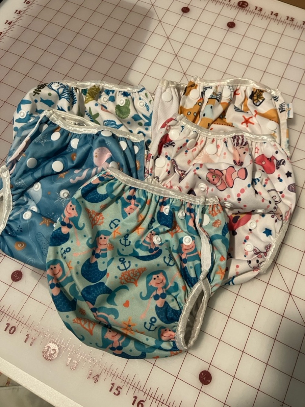 Bundle of 5 Bumgenius Cloth diaper covers